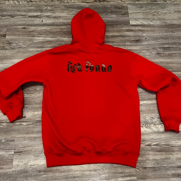 Red Ponda Hoodie - Picture 2 of 2